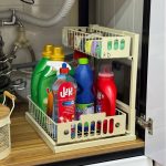 استند اسمبلی کشویی کابینتی هرمس رنگ کرم کد 8136