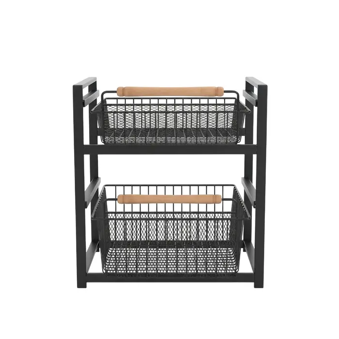 استند نظم دهنده رنگ  مشکی کد 8125 - تصویر 2